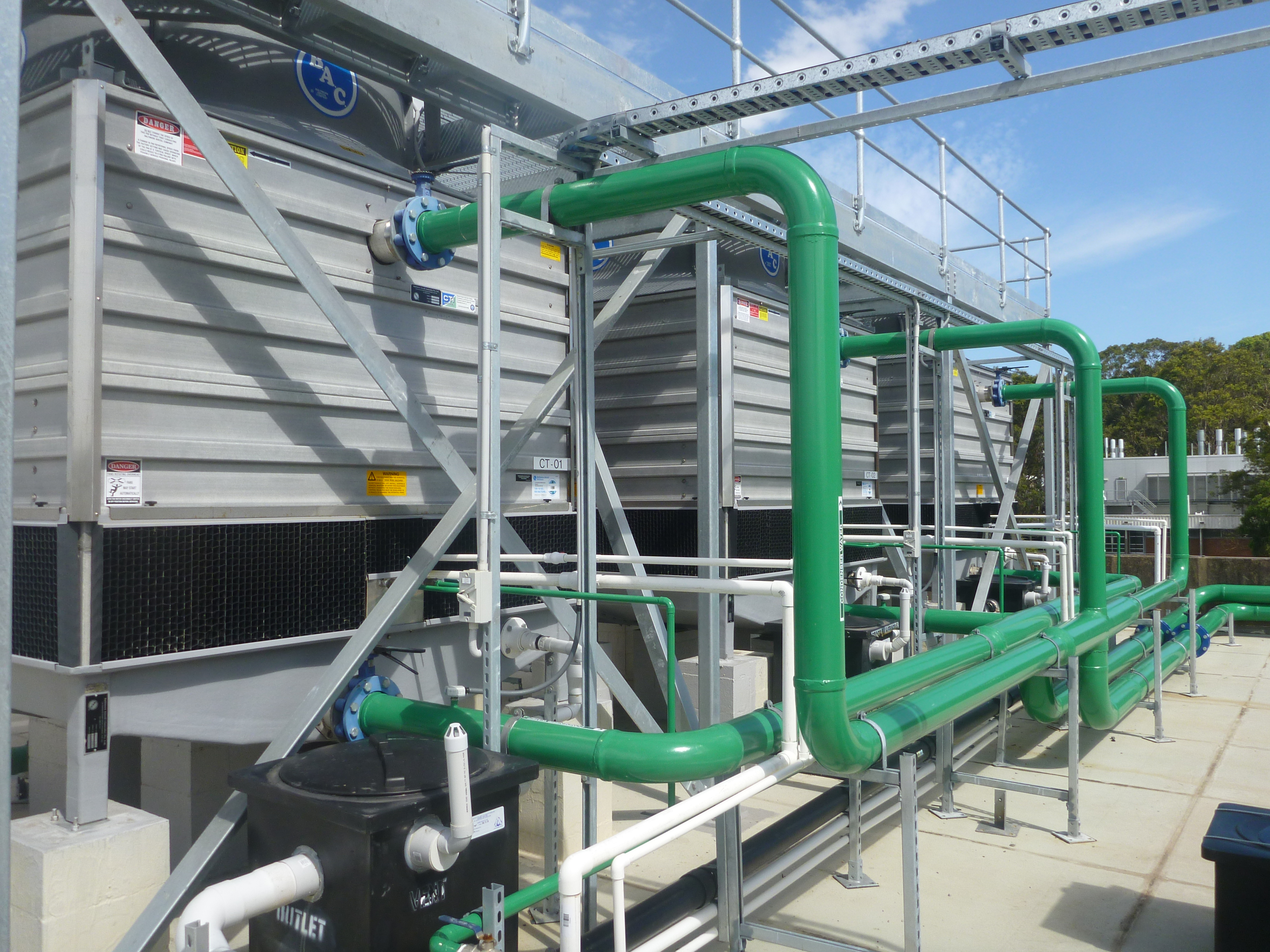 Image of a water efficiency plant