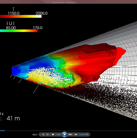 Blast simulation