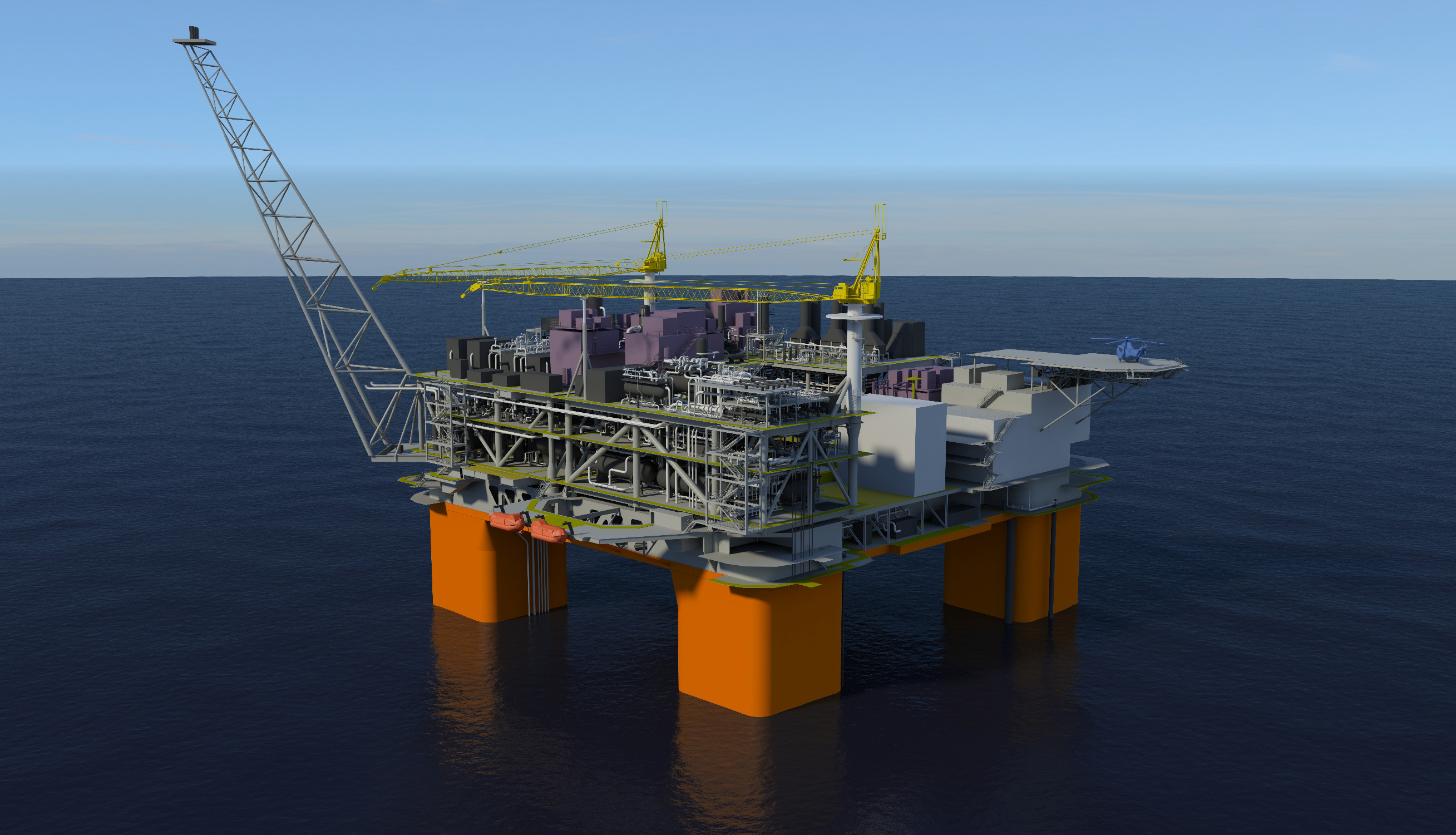 BP offshore oil rig