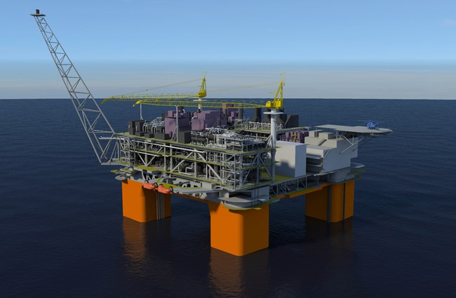 BP offshore oil rig