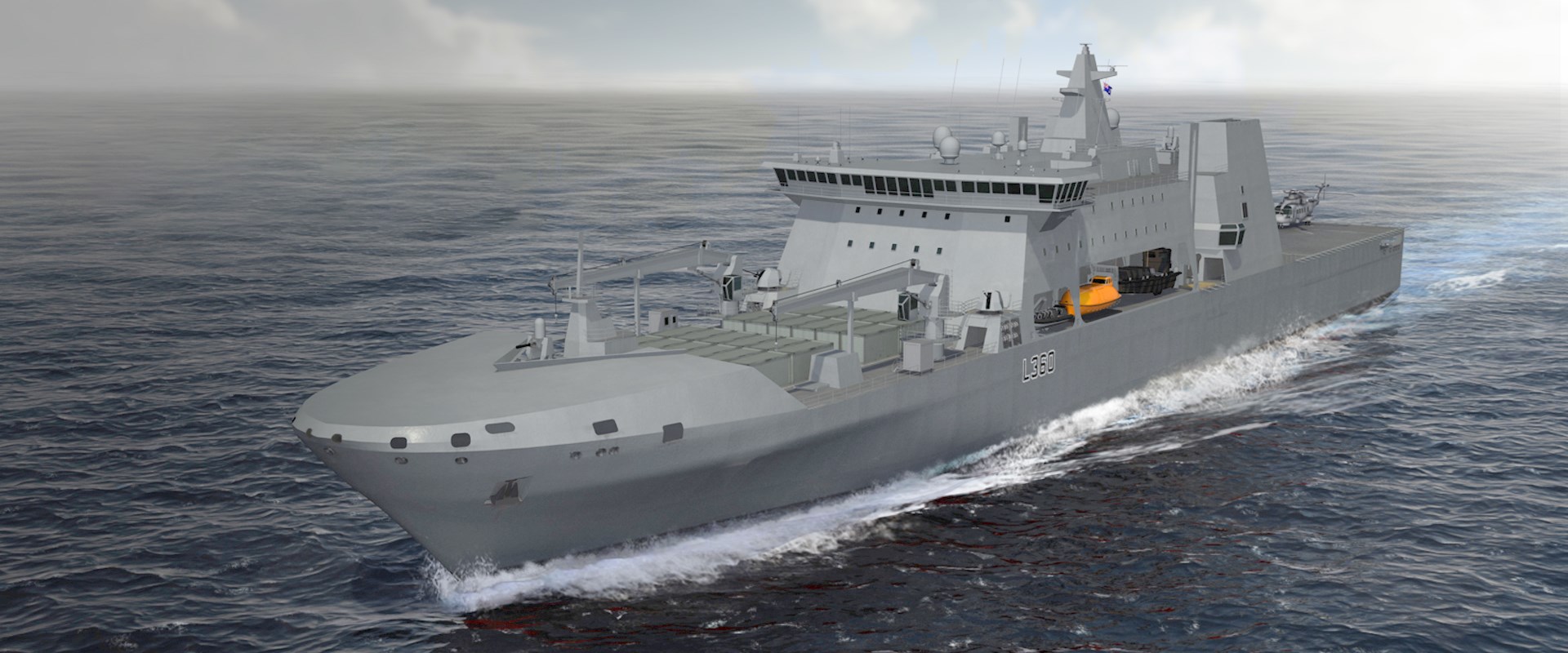 Ellida BMT announces ELLIDA ™, a new multi role logistics ship