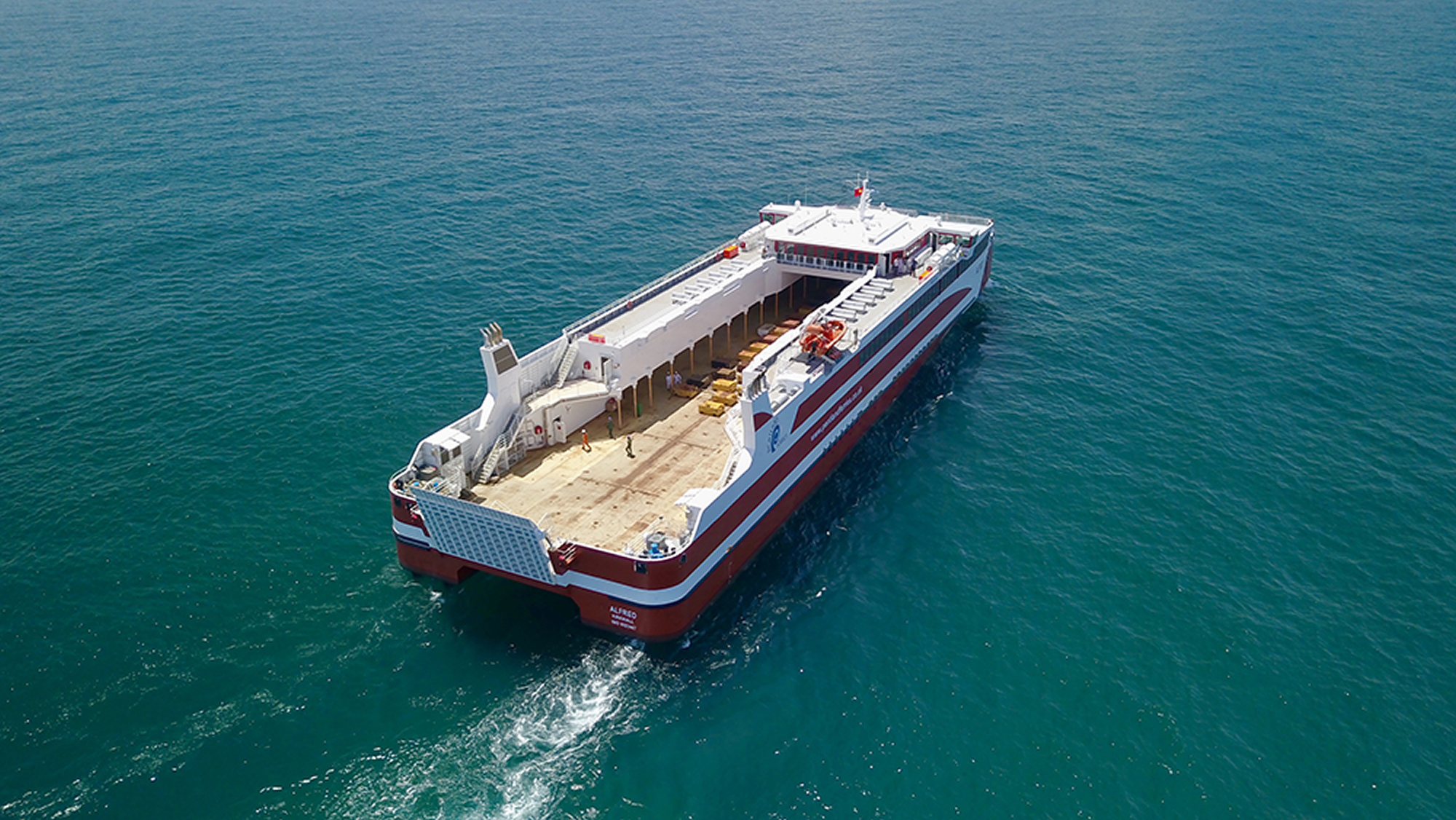 BMT-designed 85m ro-pax catamaran