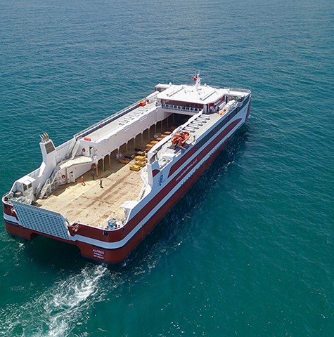 BMT-designed 85m ro-pax catamaran