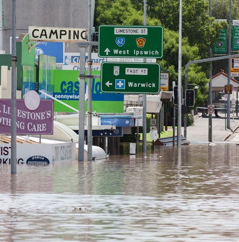 Australia flooding - Ipswich