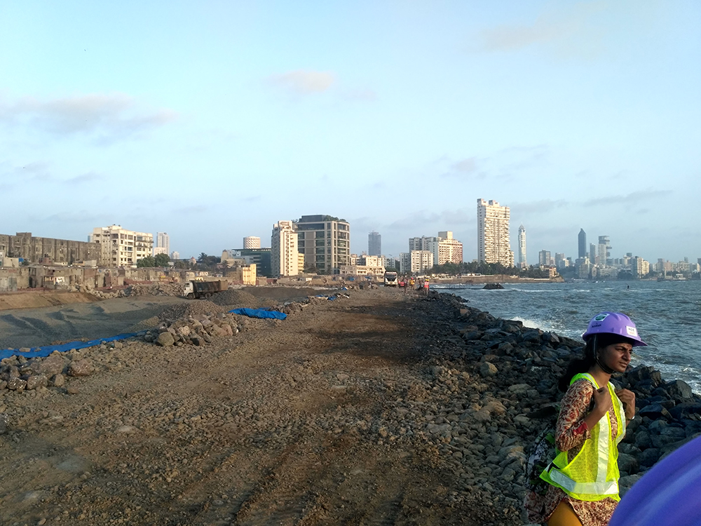 Land reclamation project - Mumbai