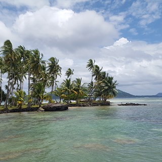 Micronesia island shoreline