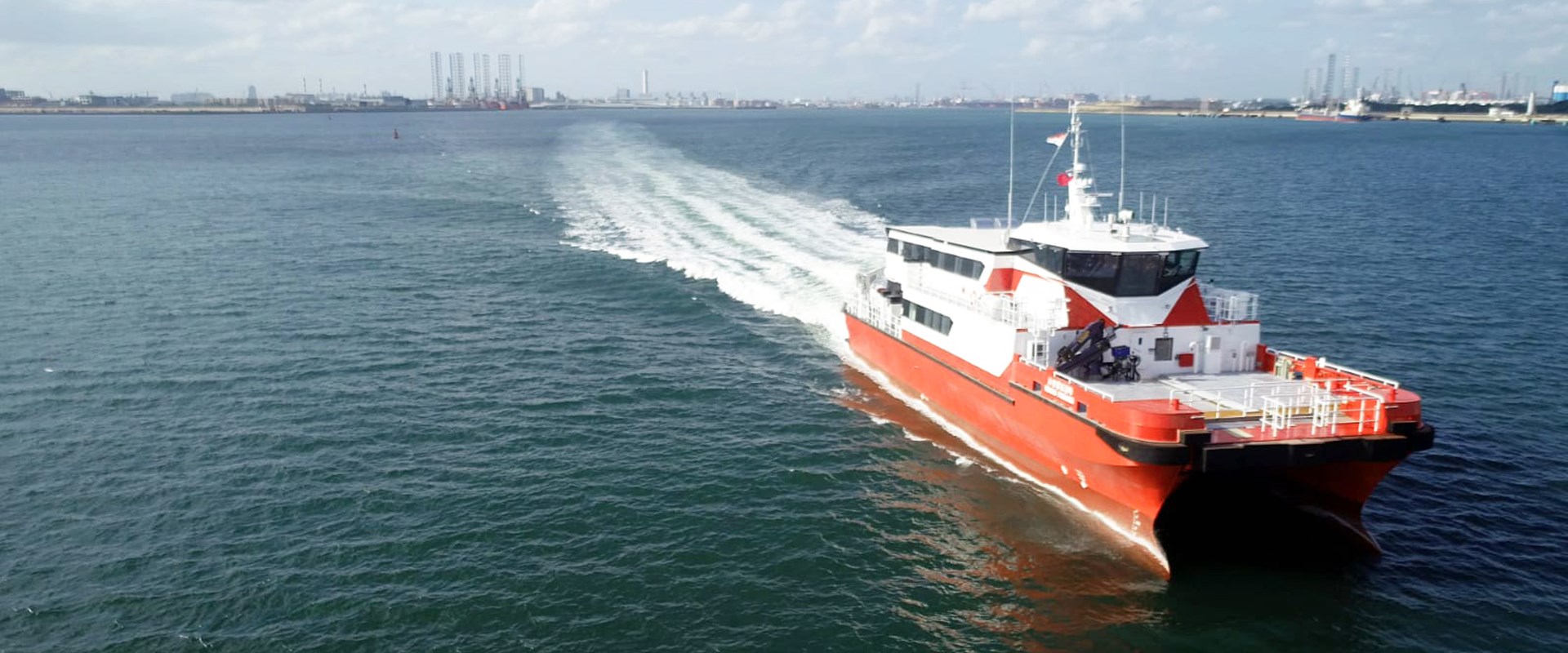 An image of a BMT designed passenger ferry