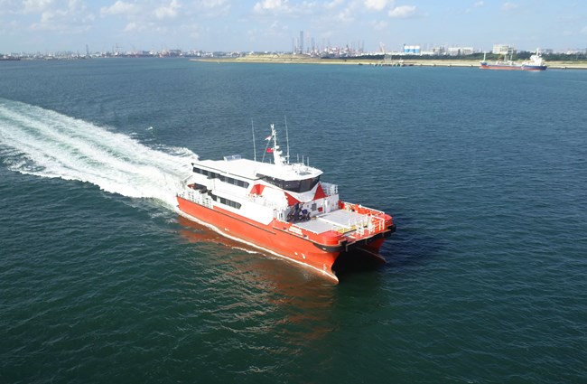 Latest BMT designed SATV makes waves in offshore wind