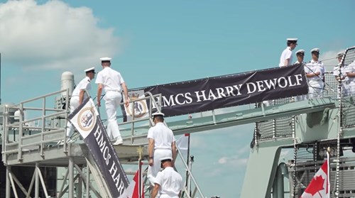 HMCS Harry DeWolf Arctic and Offshore Patrol Vessel