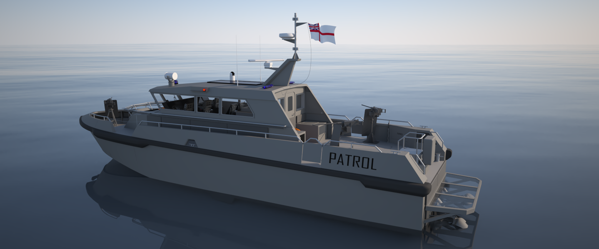 Fast patrol vessel designed by BMT