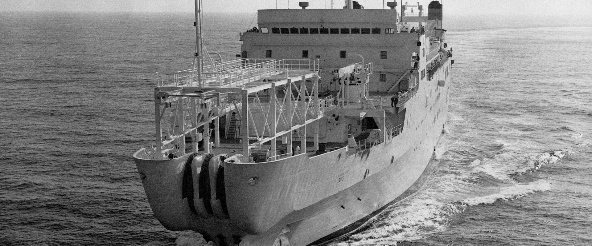 BMT designed USNS ZEUS on sea trials