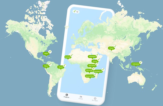 Tracking carbon footprint