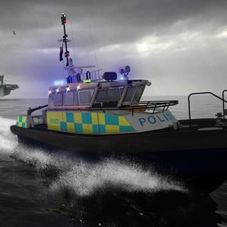 BMT 15M MOD Police Boat