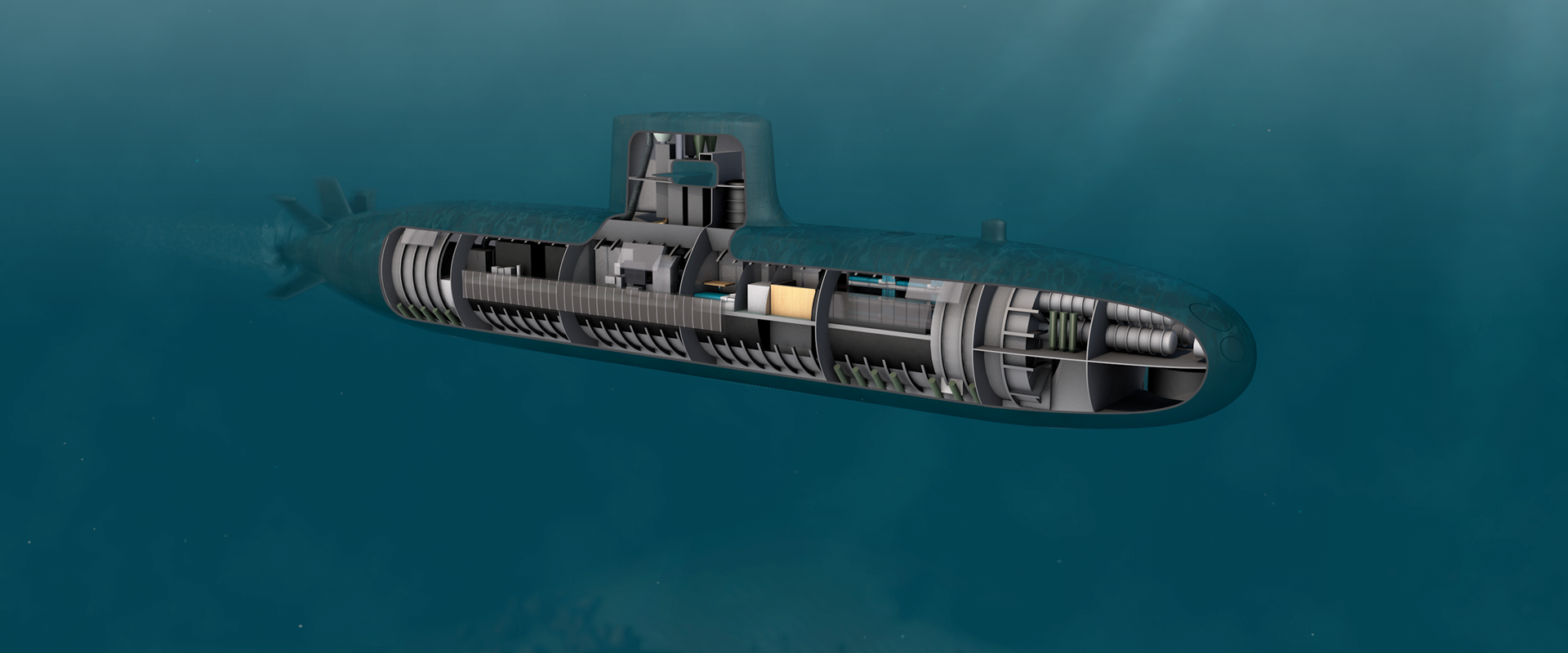 Submarine Cutaway