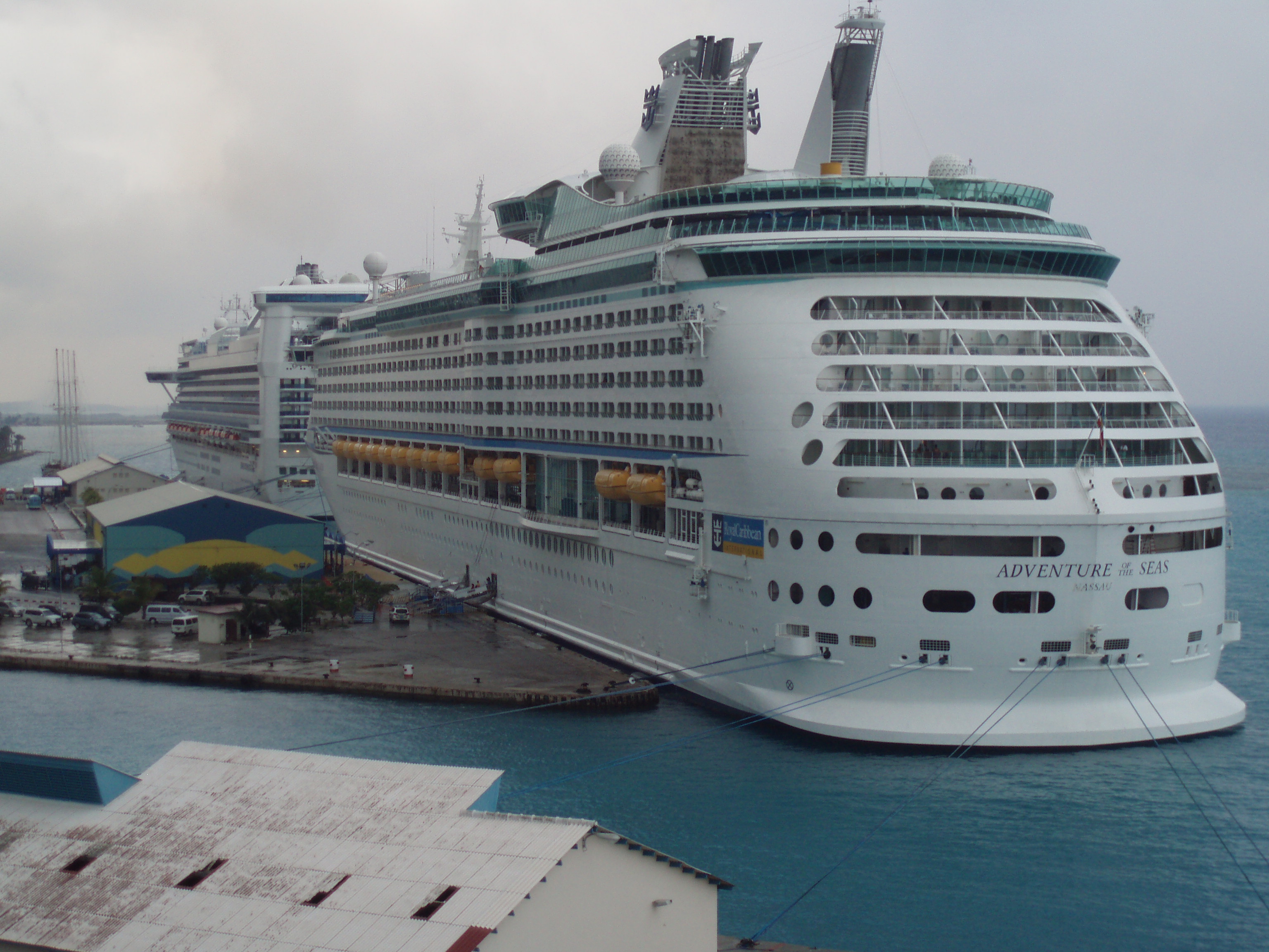 Cruise ship berthing