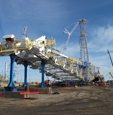 dragline boom