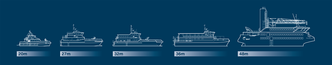 BMT offshore support vessel range